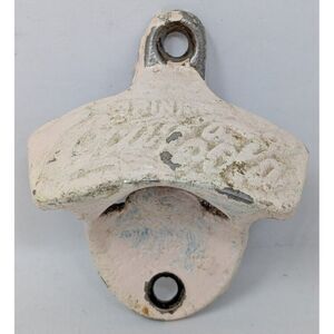 Vintage Coca Cola Wall Mount Bottle Opener Starr‎ X  #39 Made In USA White Paint